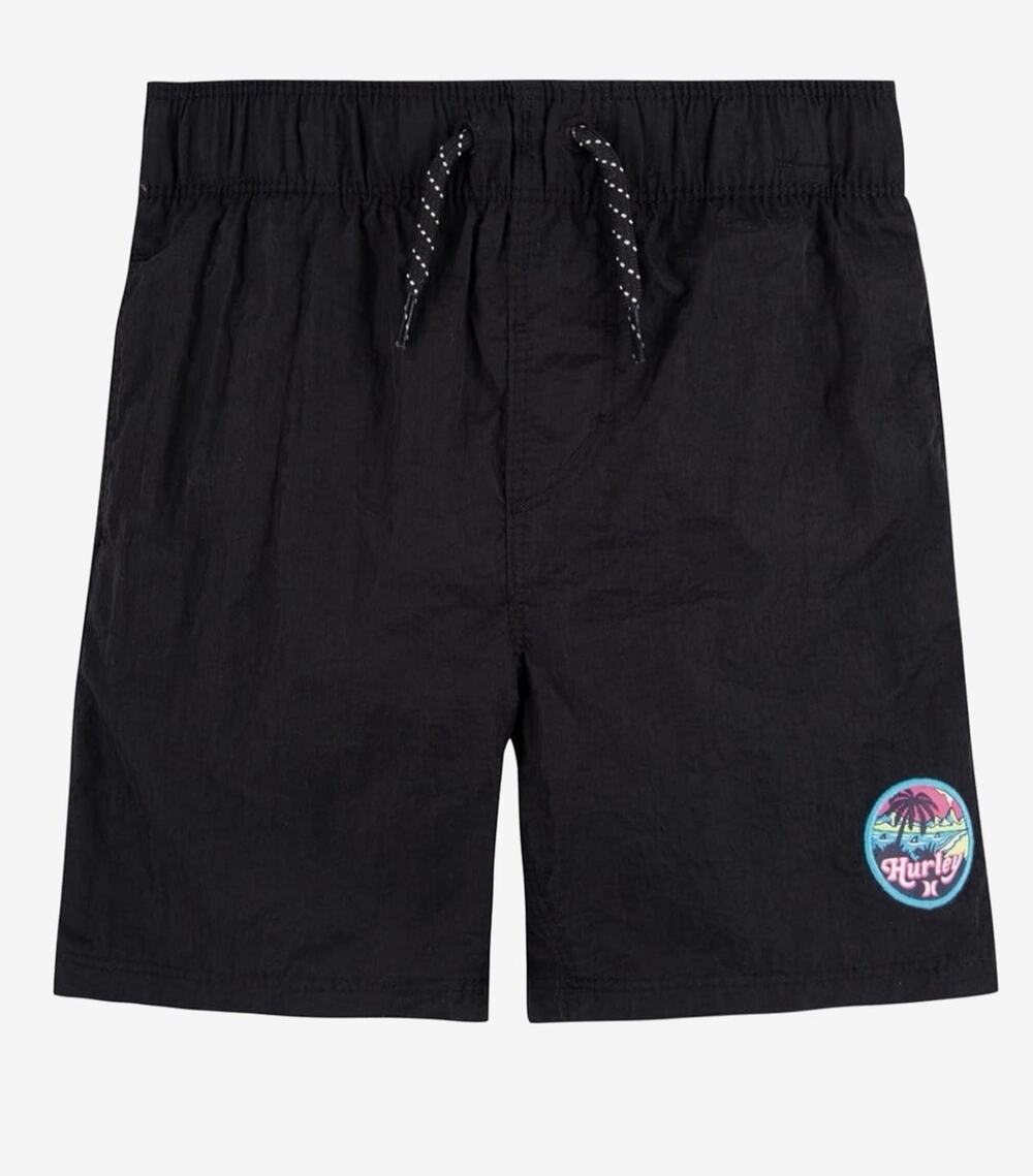 Boy's Toddler Hurley Hybrid Mesh Liner Swim Trunks Large